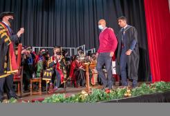 Azeem Amir at graduation day