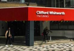 Clifford Whitworth Library entrance
