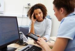 Mental Health Nurse with patient 