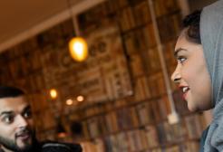 Bangladeshi Salford students at Atmopshere