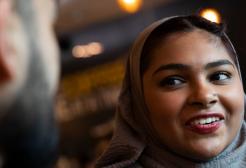 Two South Asian Students 