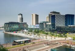 MediaCity skyline