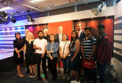 British High Commissioner impressed by Salford’s MediaCity Campus