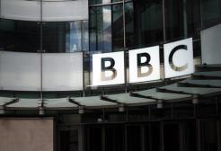 BBC logo at Broadcasting House