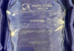 Zenith Global Healthcare Award trophy
