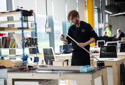 Technician in the Morson Maker Space, University of Salford