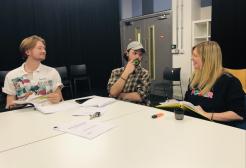 BBC First Homosexual rehersals