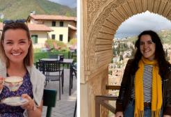 Olivia Snelson and Isabella Jewell