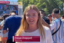 Freya Chappell reporting from Buenos Aires