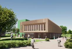 Concept art of the Greater Manchester Institute of Technology 