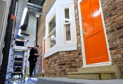 Terrace house in Energy House 1, University of Salford