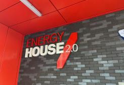 Energy House 2.0 exterior logo