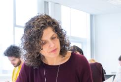 Salford Business School apprentice reading paper