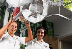 Students in the new Centre for Medical Imaging