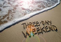 Three-day weekend