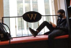 International student Humoud in Manchester City Centre