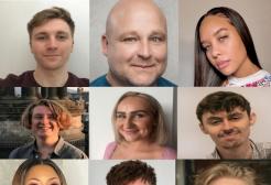 The cohort from University of Student attending Edinburgh TV Festival's Network event in 2023