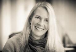 Image is a black and white image of Alicia Rouverol