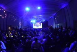 Seated guests at the Asian Media Awards 2023, held at the Hilton Manchester Deansgate