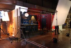 An image of the film set in G100 by Tom Walters