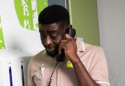 International student studying public health