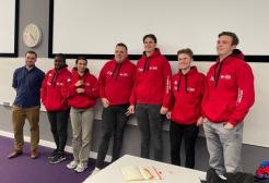 Team Pineapple, winners of the North Sea Student Competition