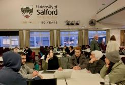 Young Enterprise students discuss upcoming projects