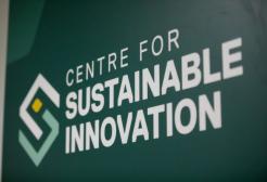 Centre for Sustainable Innovation wall graphic