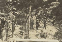 Archive image of the 325th Field Signal Battalion in France during the First World War