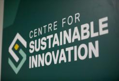 Centre for Sustainable Innovation wall graphic
