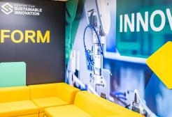 Centre for Sustainable Innovation branded wall graphics