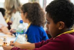 School children at an IntoUniversity launch event
