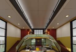 A screenshot of the virtual world from the film Into the Betaverse