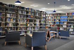 Seating in the Clifford Whitworth Library