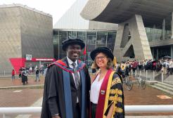 Lawrence Larty and Penny Cook