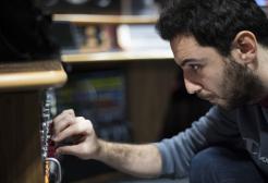 A student in the School of Arts, Media and Creative Technology