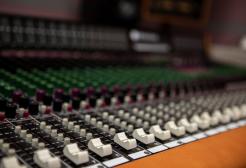 Sound studio mixer