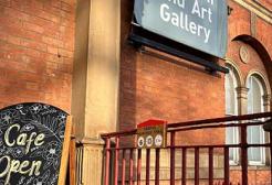 The location of the Checkpoint 6 sign on the Campus Heritage Trail. 