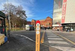 The location of the Checkpoint 8 post on the Campus Heritage Trail. 