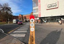 The location of the Checkpoint 9 post on the Campus Heritage Trail. 