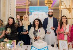 Winners at the MACFEST Muslim Arts Awards with Allan Walker and Sam Ingleson