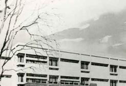 An artist's impression of Clifford Whitworth Library made in anticipation of its opening in 1971.