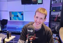 Matt presents from the BBC studio in MediaCity