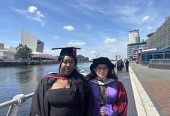 Zinachi Oguntayo and Dr Maria Kutar