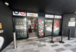 Clifford Whitworth Library front doors, University of Salford