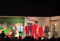 The cast of Ideal at the Lowry