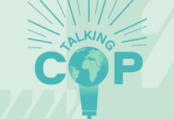 Talking COP logo