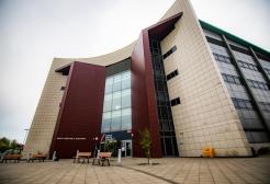 Exterior view of Mary Seacole Building, University of Salford