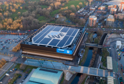 Overhead shot of CoOp Arena