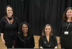 Dr Emma Roberts, Dr Sally Penni MBE, Figen Murray OBE, Prof Francine Morris